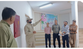 کارگاه واکنش در شرایط اضطراری با رویکرد پدافند غیرعامل، مدیریت بحران و آموزش اطفاء حریق بر مبنای HSE