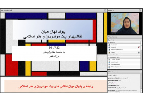وبینار پیوند نهان میان نقاشیهای پیت موندریان و هنر اسلامی