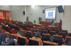 اولین سخنرانی به مناسبت هفته پژوهش در پردیس کشاورزی برگزار گردید.