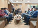 جلسه تیم اجرایی استارتاپ ویکند زرناب با رئیس سازمان جهاد کشاورزی استان