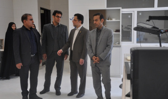 بازدید معاون آموزشی دانشگاه بیرجند از دانشکده کشاورزی سرایان