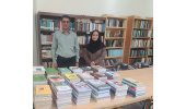 تقویت منابع مطالعاتی مجتمع آموزشی مدارس دانشگاه بیرجند با اهدای ۴۰۰ جلد کتاب از سوی کتابخانه