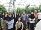 بازدید دانشجویان دوره کارشناسی رشته زیست شناسی گیاهی پردیس علوم پایه ازمرکز تحقیقات کشاورزی استان و مجتمع گلخانه ای مرکز تحقیقات کشاورزی محمدیه بیرجند