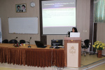 برگزاری جلسه دفاع از رساله دکتری خانم الهام رضاپور دانشجوی دکتری شیمی گرایش آلی