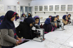 به مناسبت هفته پژوهش بازدید دانش آموزان دختر دبستان امام حسین (ع)  از آزمایشگاه های گروه زمین شناسی