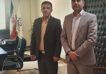 دیدار معاون دانشجویی دانشگاه آقای دکتر موسوی با مسئولین صندوق رفاه دانشجویان