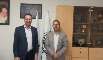 دیدار معاون دانشجویی دانشگاه آقای دکتر موسوی با دکتر زارعی مدیر کل تربیت بدنی سازمان امور دانشجویان