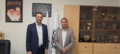 دیدار معاون دانشجویی دانشگاه آقای دکتر موسوی با دکتر زارعی مدیر کل تربیت بدنی سازمان امور دانشجویان