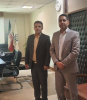 دیدار معاون دانشجویی دانشگاه آقای دکتر موسوی با مسئولین صندوق رفاه دانشجویان