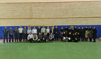 مسابقات ورزشی به مناسبت گرامیداشت هفته تربیت بدنی و ورزش ویژه کارکنان خواهر در پردیس کشاورزی