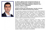 Research Conducted by University of Birjand Faculty Member: Transformation in Business Financing – The Role of Private Markets in the Post-Crisis UK Economy