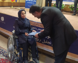 Faculty member of the University of Birjand won the runner-up prize of The Second National Festival of Skill-Oriented Researches of Technical and Vocational Training Organization