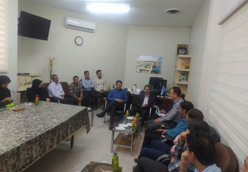 دیدار صمیمانه معاون آموزشی دانشگاه با کارکنان حوزه آموزش