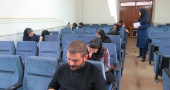 برگزاری آزمون آمادگی و انتخابی دانشجویان گروه فرش به منظور اعزام به المپیاد کشوری