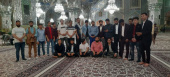 اردوی زیارتی ـ سیاحتی دانشجویان بین الملل دانشگاه بیرجند به مشهد مقدس