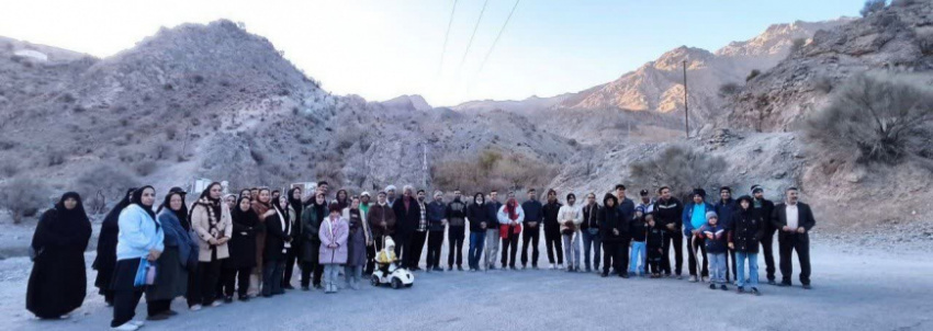 گلگشت و پیاده‌روی خانوادگی دانشگاه بیرجند برگزار شد