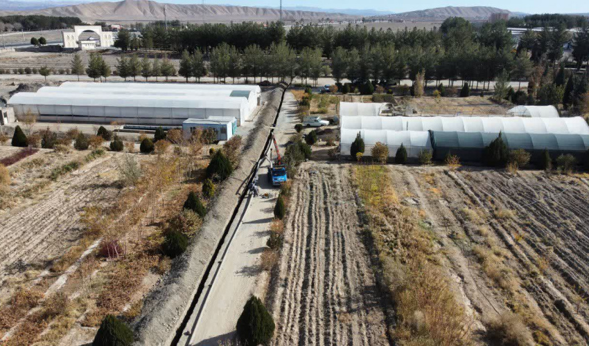 پروژه انتقال پساب و آب‌های سطحی برای آبیاری فضای سبز دانشگاه بیرجند به ۵۰ درصد پیشرفت رسید