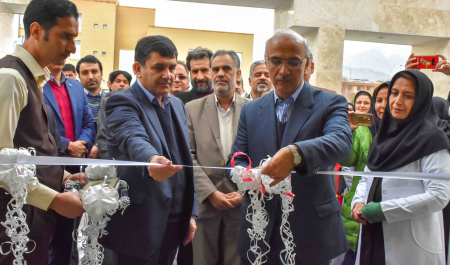 افتتاح مرکز بهداشت و درمان (درمانگاه فرهیختگان) دانشگاه بیرجند